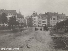 Vesterbrogade ved Halmtorvet ca.1880.jpg